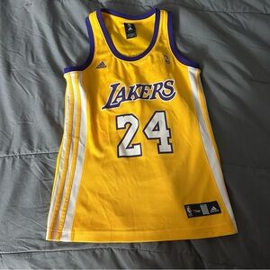 Vintage Adidas Kobe Bryant #24 Lakers Women’s S NBA4HER Swingman Jersey